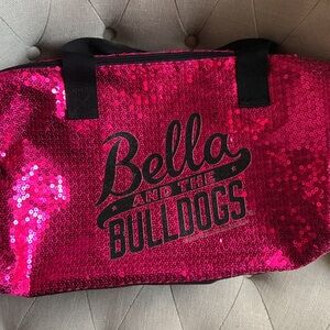 Bella and the Bulldogs Pink Sparkle Tote